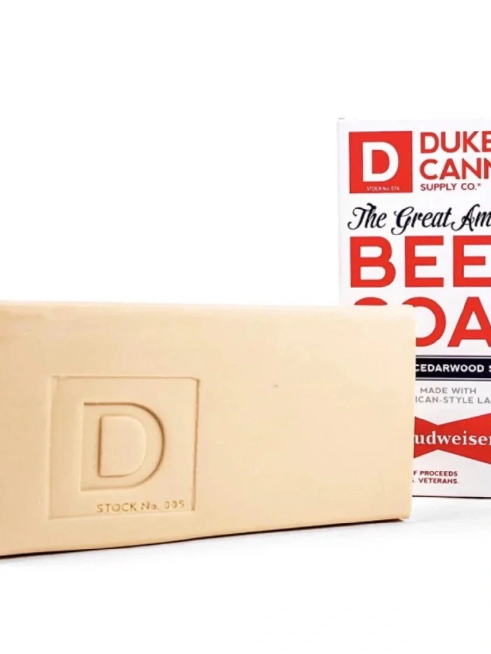 Duke Cannon Supply CO The Great American Beer Soap - warm Cedarwood